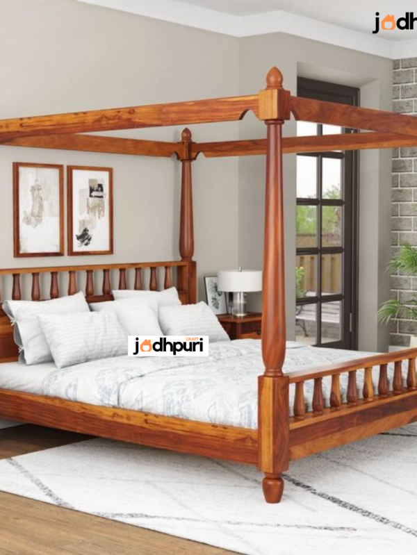 Alex Poster Sheesham Bed