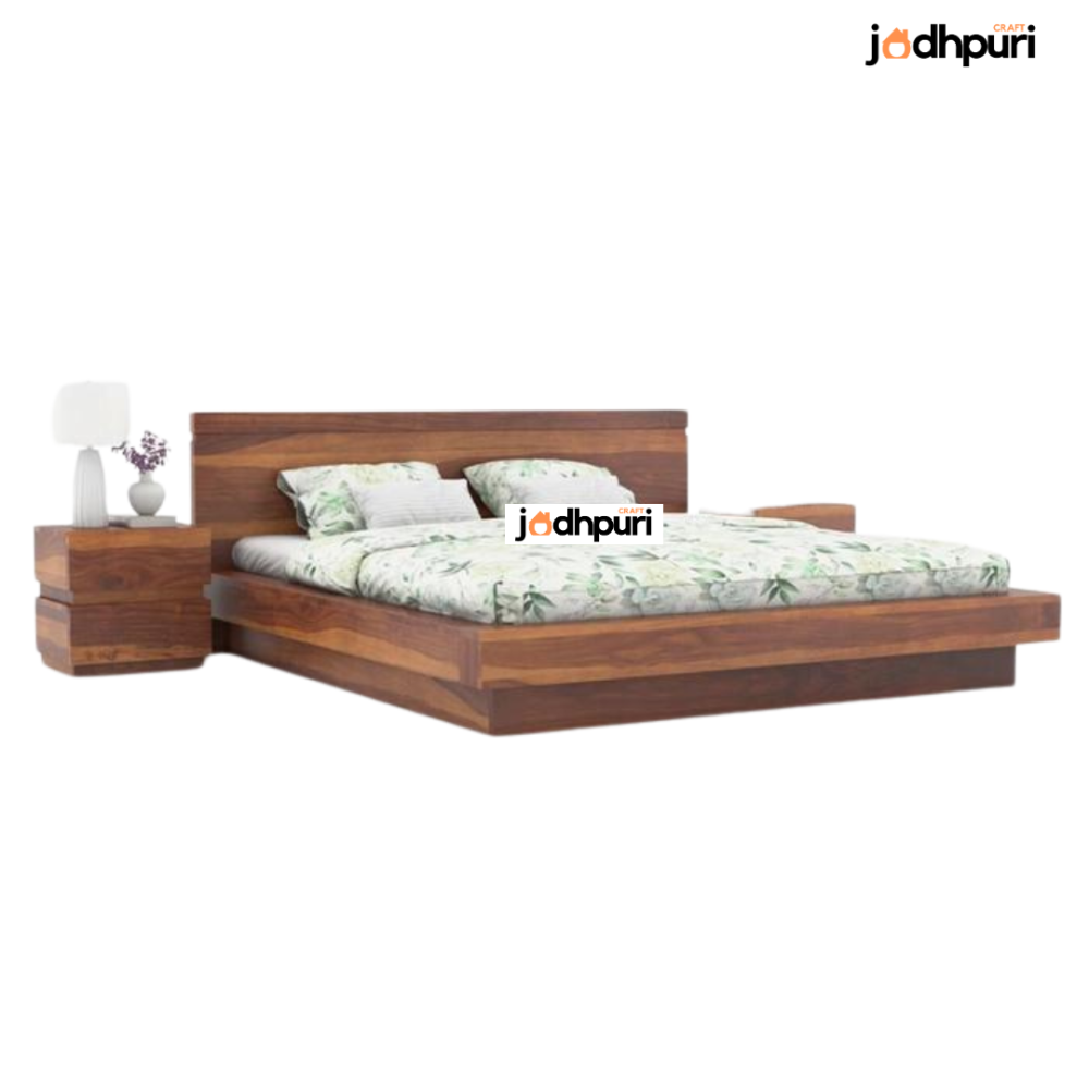 Breeze Sheesham Wood Bed - Image 2